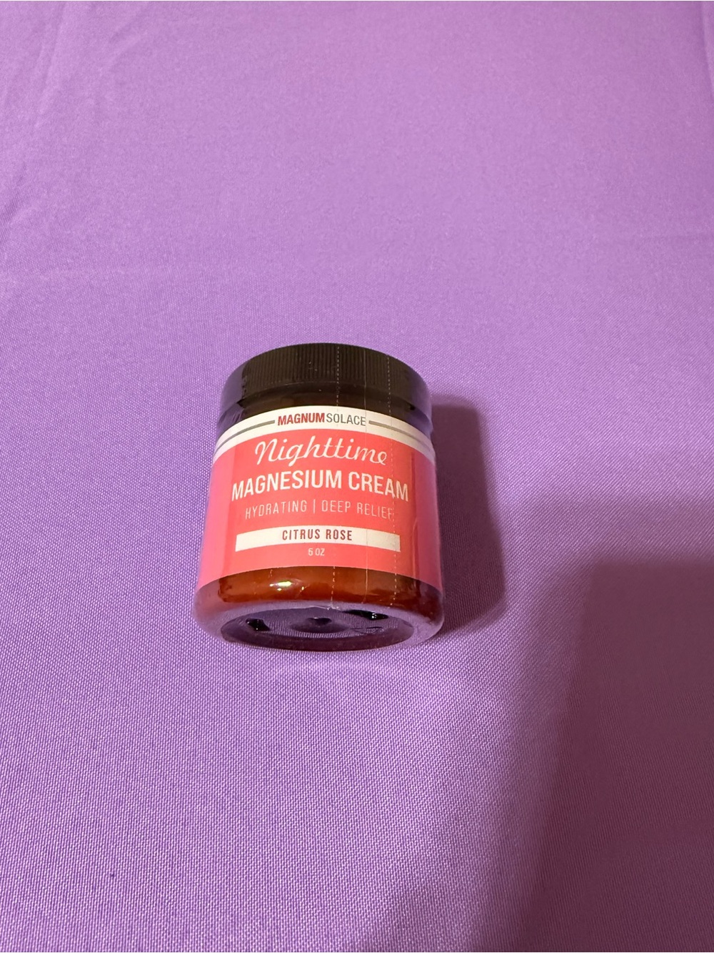 Nighttime Magnesium Cream — Pink Citrus Rose